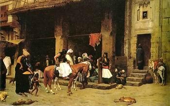 unknow artist Arab or Arabic people and life. Orientalism oil paintings  455 china oil painting image